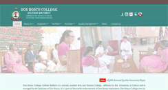 Desktop Screenshot of donboscocollegebathery.com